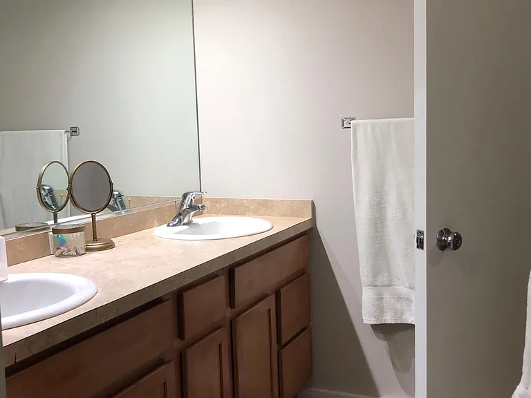 Upstairs bathroom.