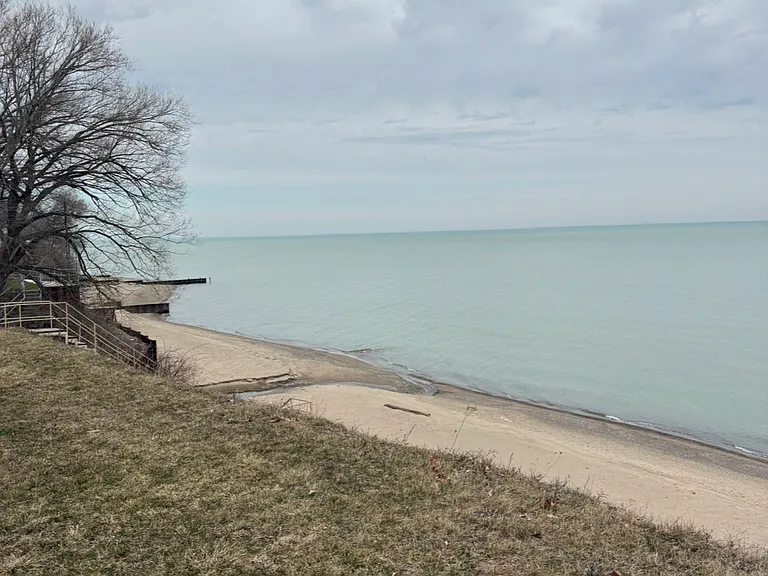 Our private lake access.