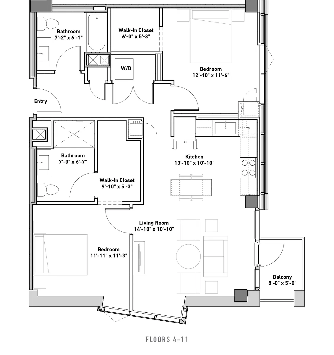 Floor plan B6