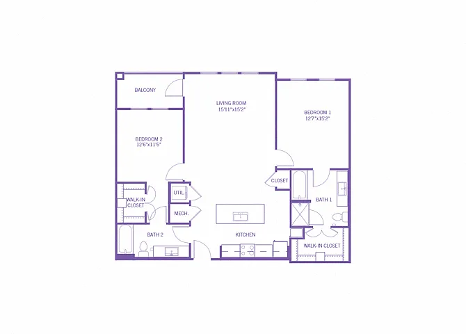 Floor plan B3