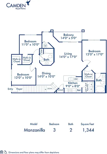 Floor plan Manzanilla