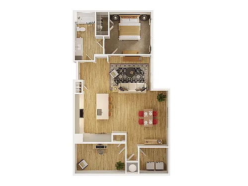Floor plan A7D