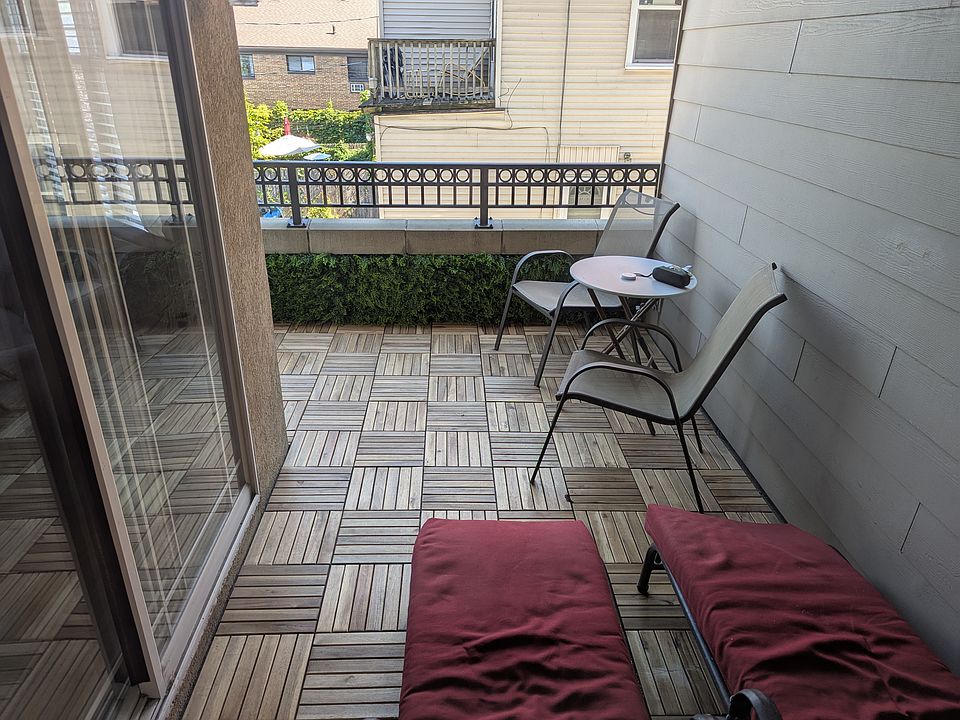 Large balcony