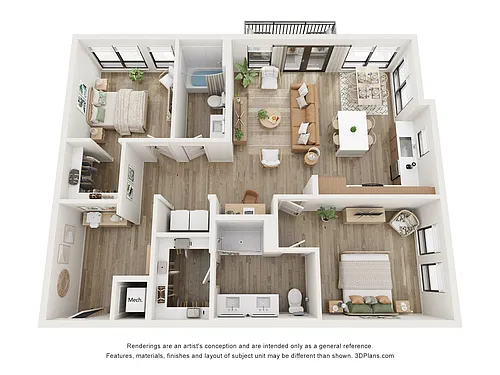 Floor plan B2 Type A