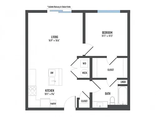 Floor plan Dyer