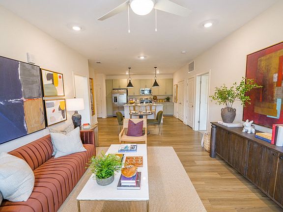 2x2 model unit living room