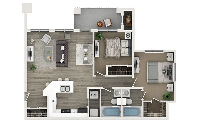 Floor plan B2