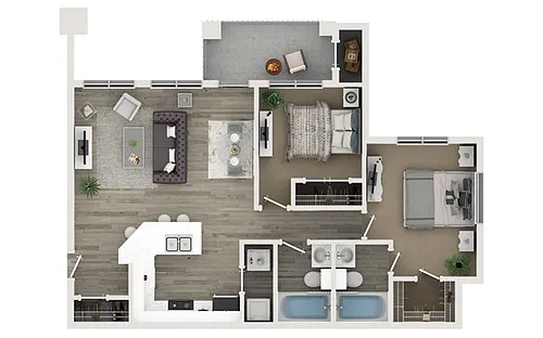 Floor plan B2