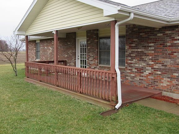 Covered front porch