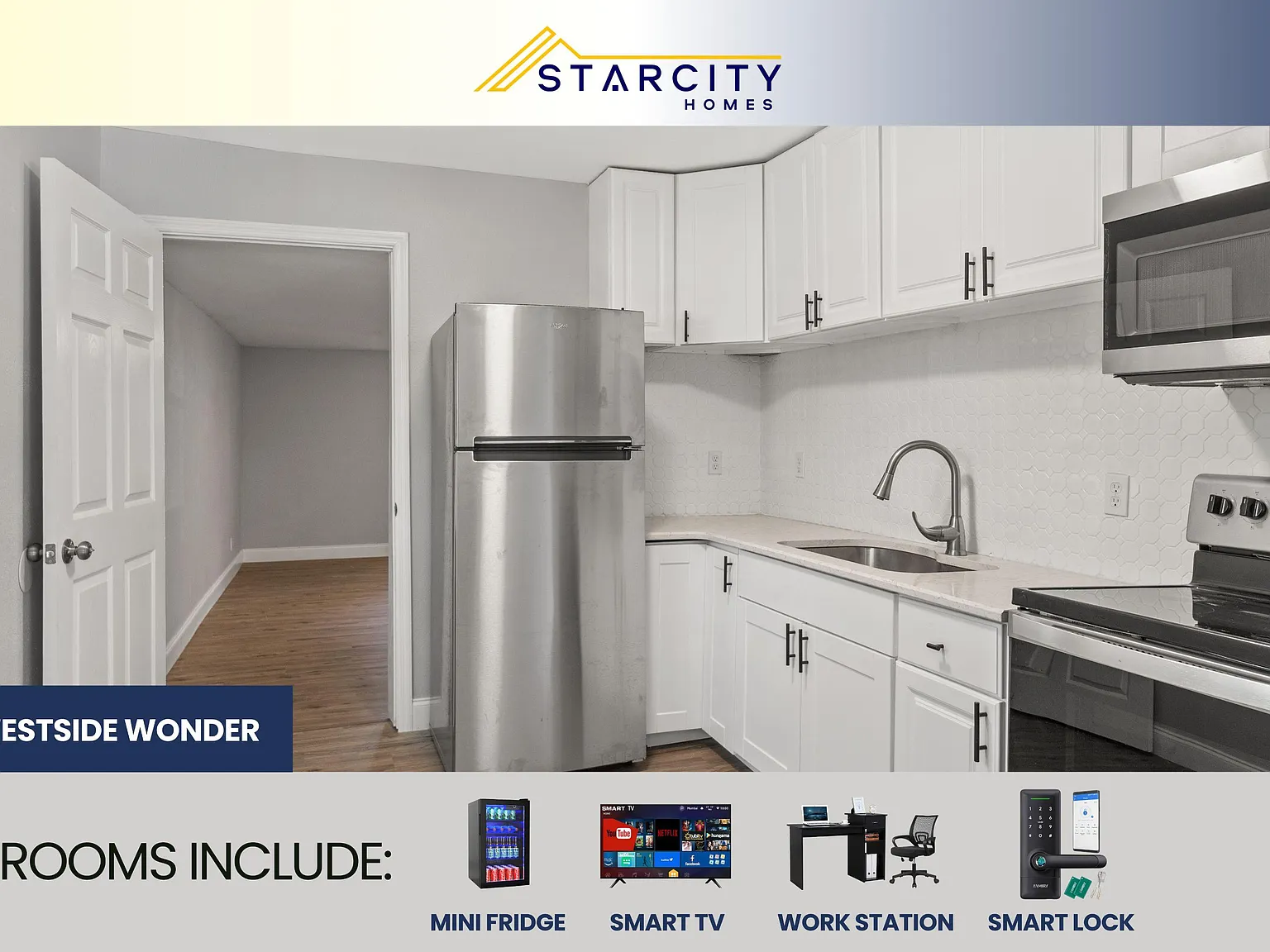 4 bed, 2.0 bath, 1070 sqft, $572 — Photo 3