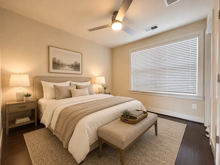 Third full bedroom (fourth floor)