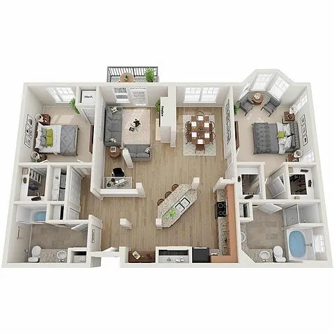 Floor plan Burgess