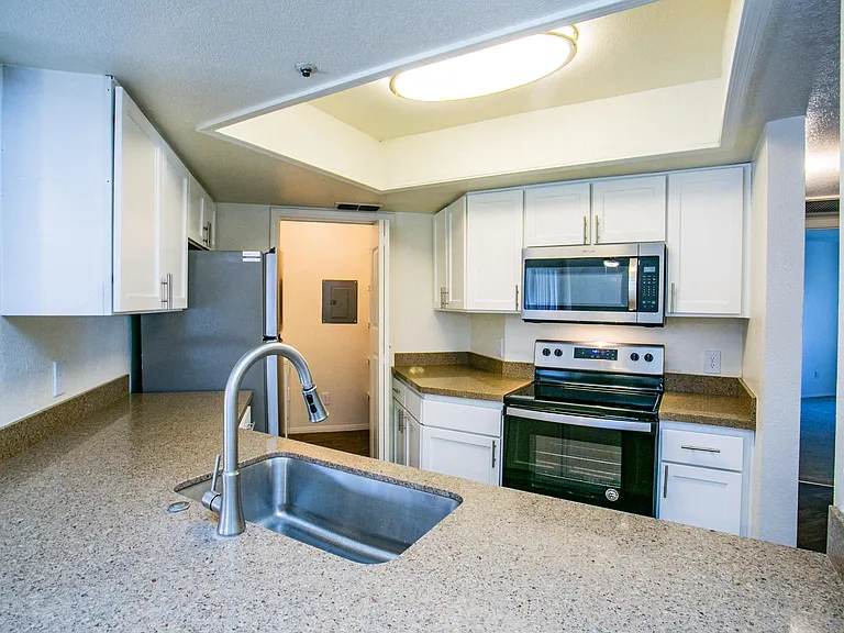 Microwave and Dishwasher Included