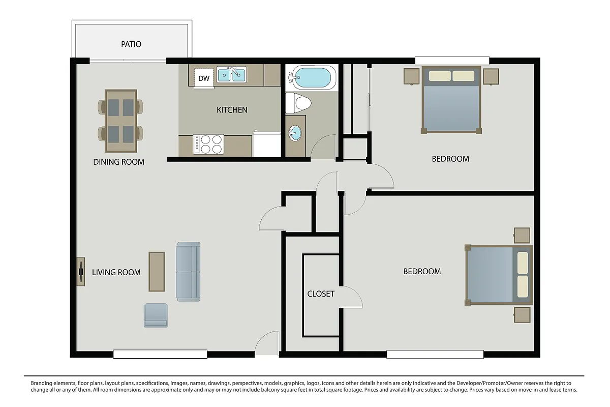 Floor plan Plan 2C