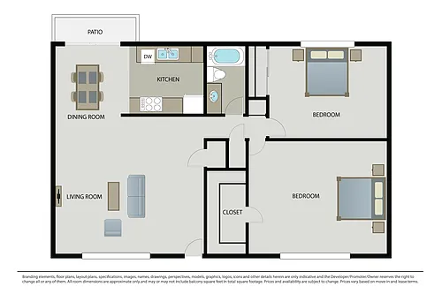Floor plan Plan 2C
