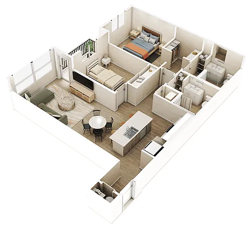 Floor plan Elm