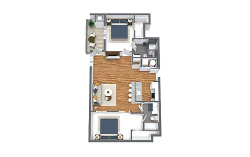 Floor plan Downstream