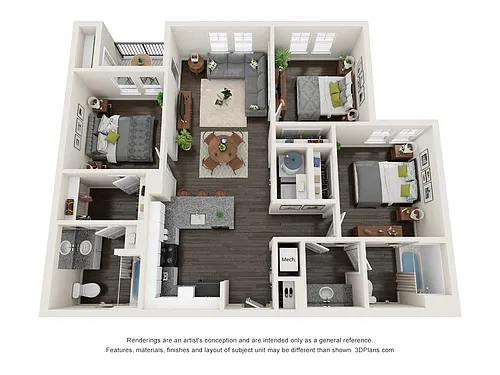 Floor plan C3