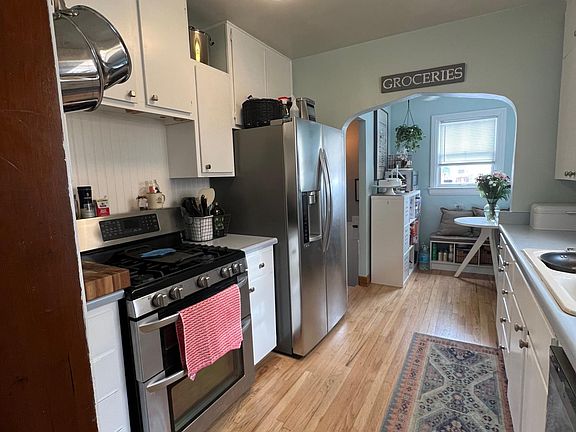 Kitchen with sitting nook