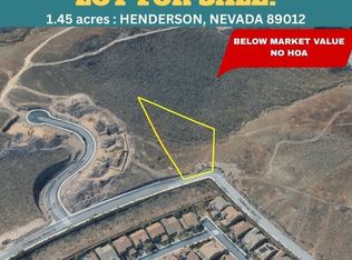0 Palisades View Dr, Henderson, NV 89012