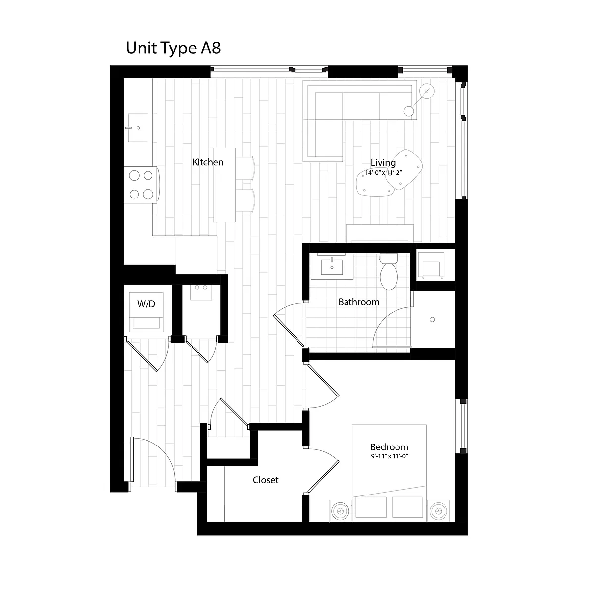 Floor plan A8