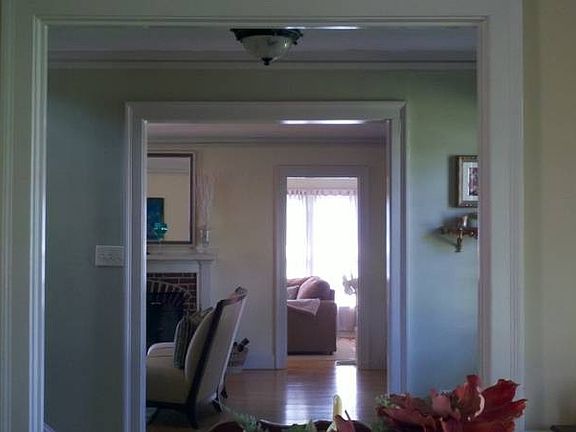 Looking from dinning room