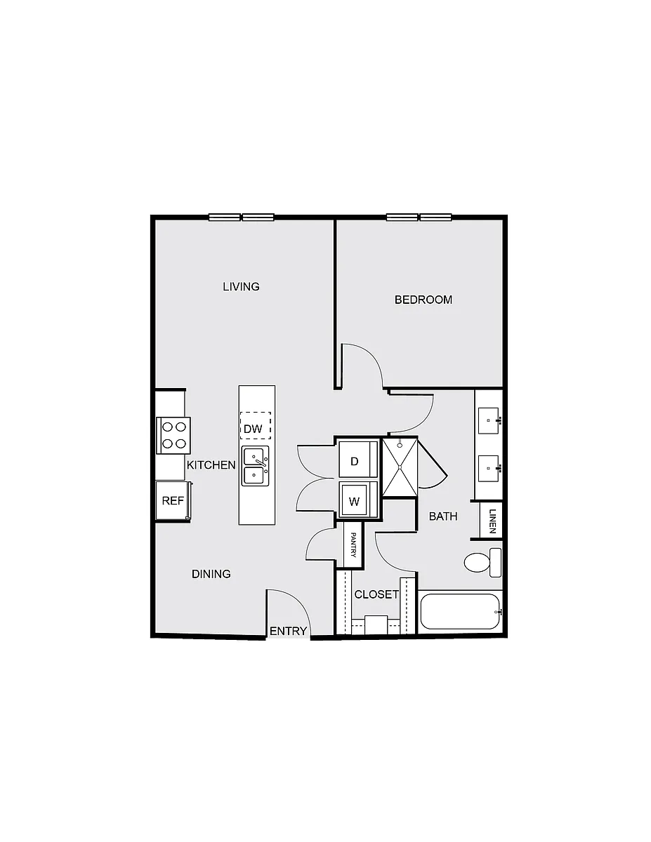 Floor plan A1D