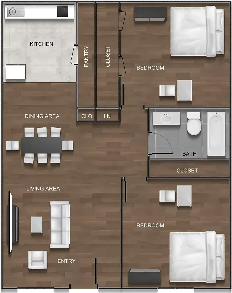 Floor plan B1