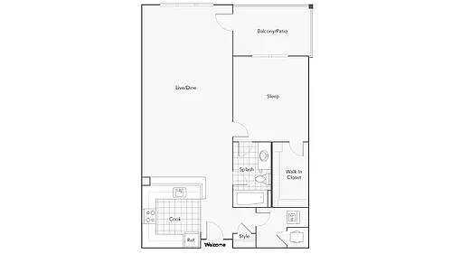 Floor plan Allentown