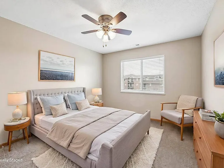 Bright bedrooms create a comfortable place to unwind, recharge, and ease into each day.