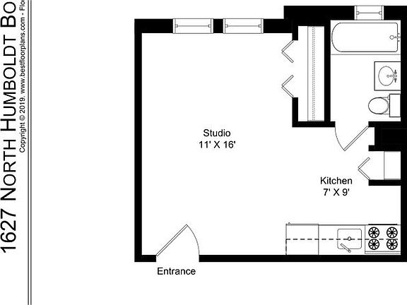 2nd image of 1627 N Humboldt Blvd #562