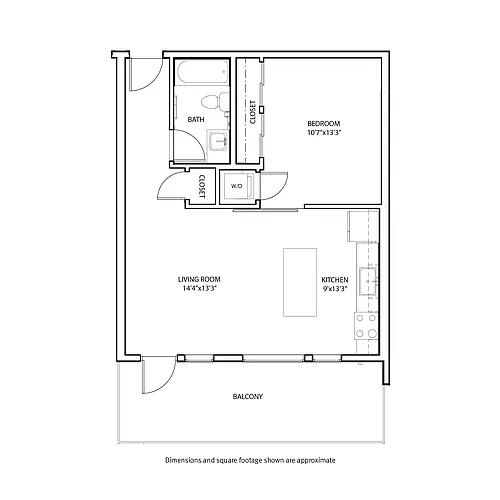 Floor plan Style B