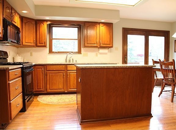 Lots of Counter Space & a Built in Microwave