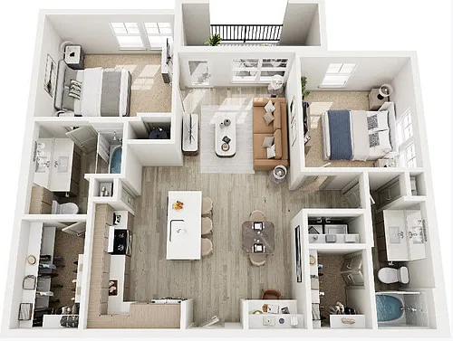 Floor plan B3