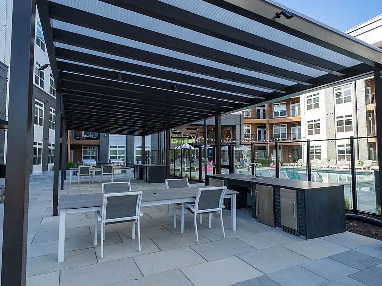 Clubhouse Patio Kitchen