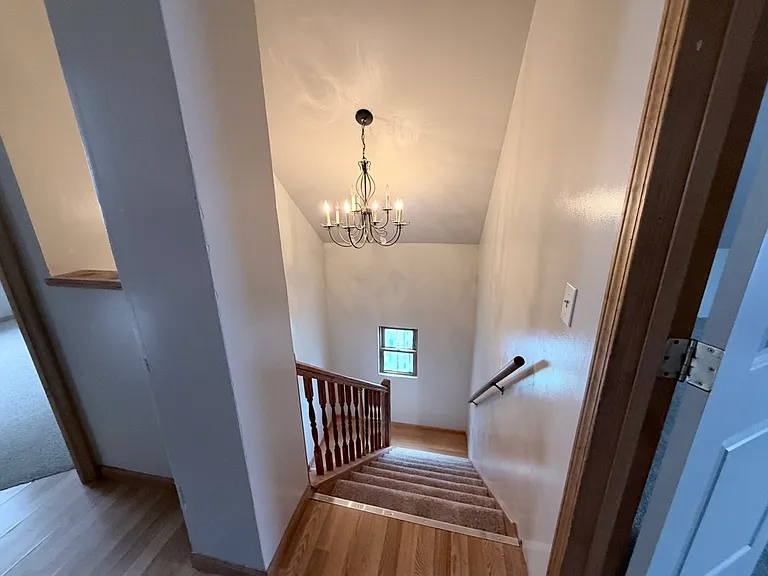 Stairway from Upstairs Looking Down