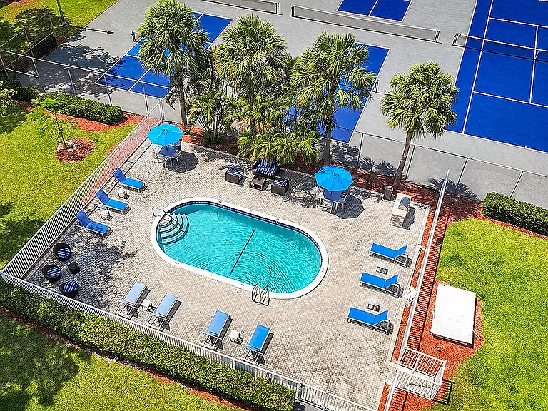 Aerial view of Set Point Amenities