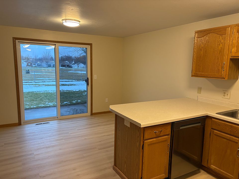 Dinette Area / Back Patio Door