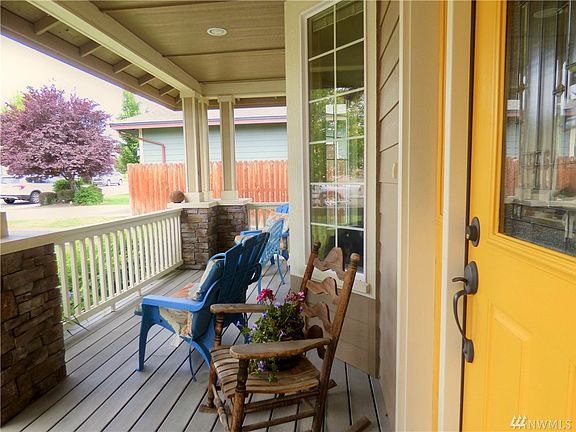 Take in the sunset from the west facing front porch