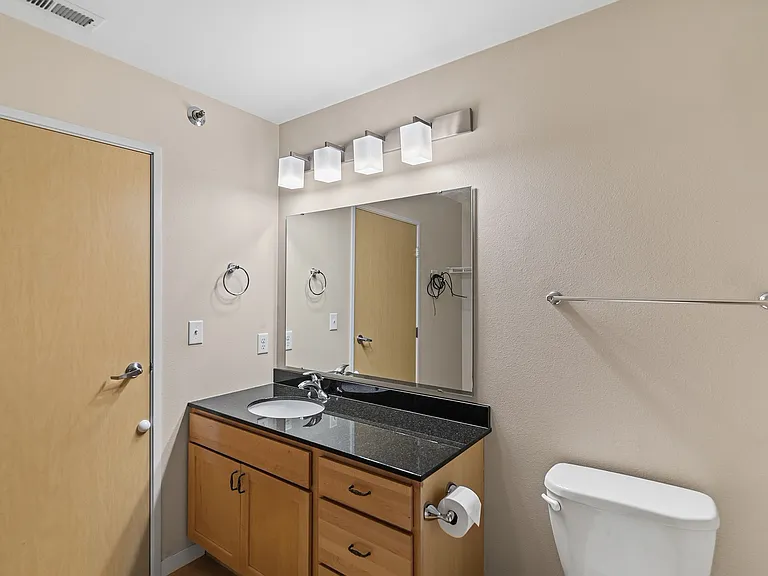 Elevate your routine in stylish bathrooms designed for comfort and functionality at Overlook Ridge. Thoughtful layouts and modern finishes make daily life a breeze. Schedule your tour today to see it in person!