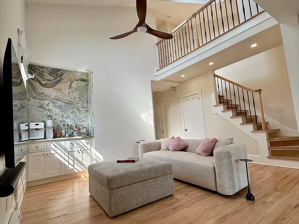 75 Pelham Living Room with Skylights