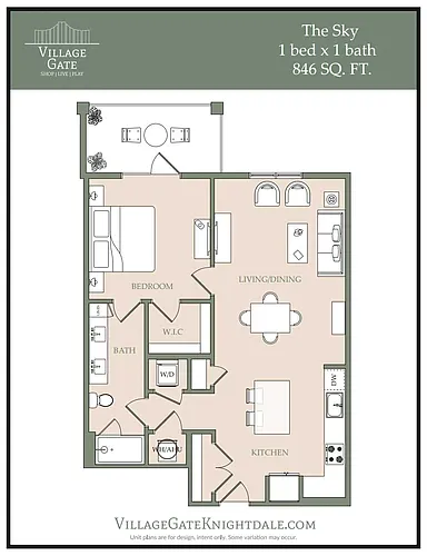 Floor plan The Sky