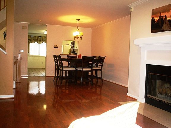 Open LR/DR w/ fireplace