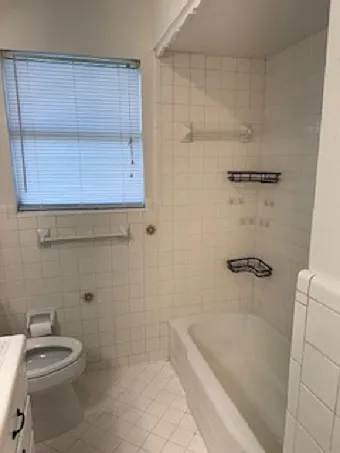 Hallway bathroom