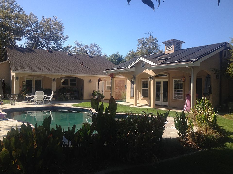 Custom pool house 