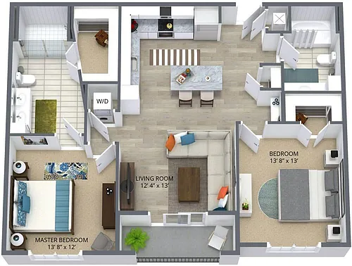 Floor plan The Bingham