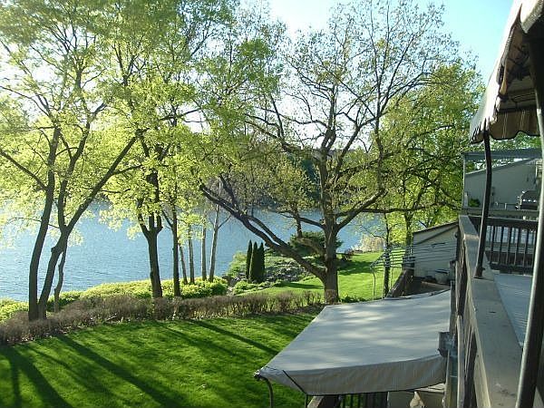view from deck