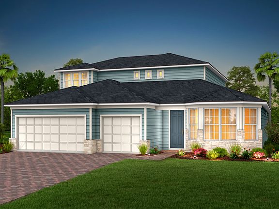 Traditional with Stone Elevation TD2