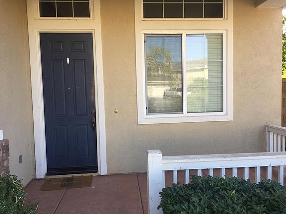 Front door and porch.