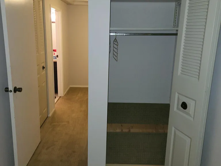 Closet No. 1 of Larger Upstairs Bedroom